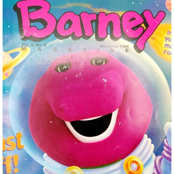 Barney Magazine May/June 1998 Blast Off! - Picture 7 of 10